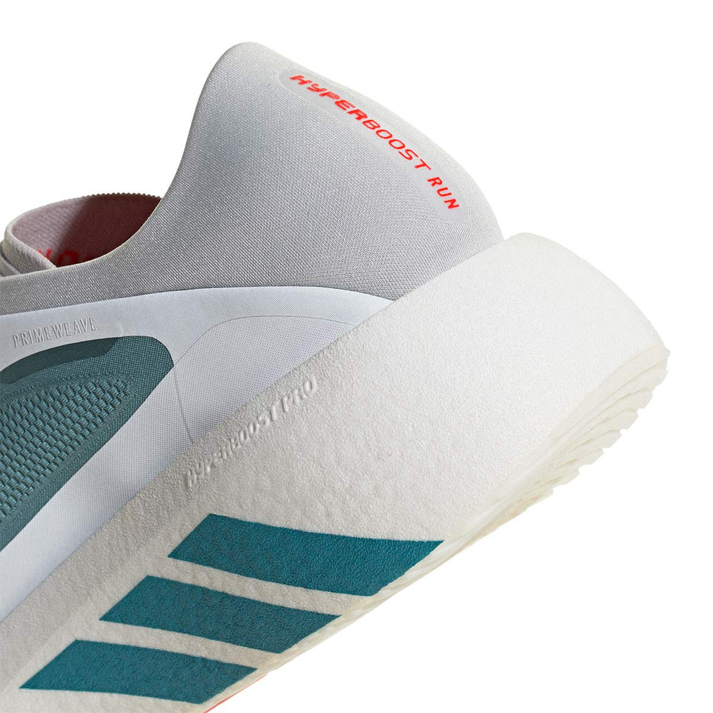 ADIDAS MEN HYPERBOOST RUN - FTWWHT/PETMET/LUCRED