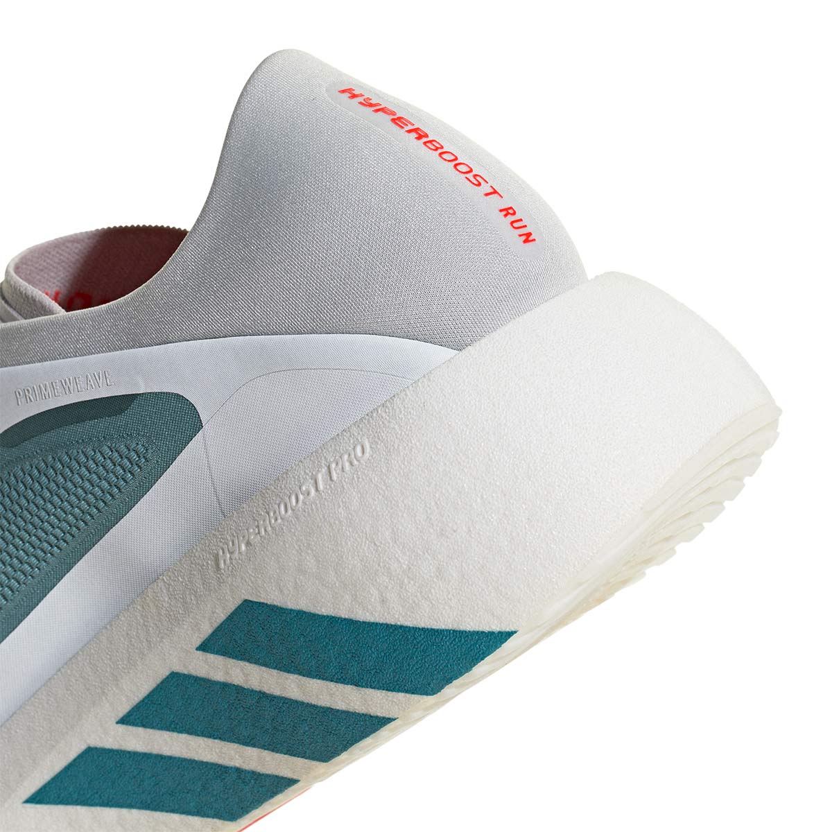 ADIDAS MEN HYPERBOOST RUN - FTWWHT/PETMET/LUCRED