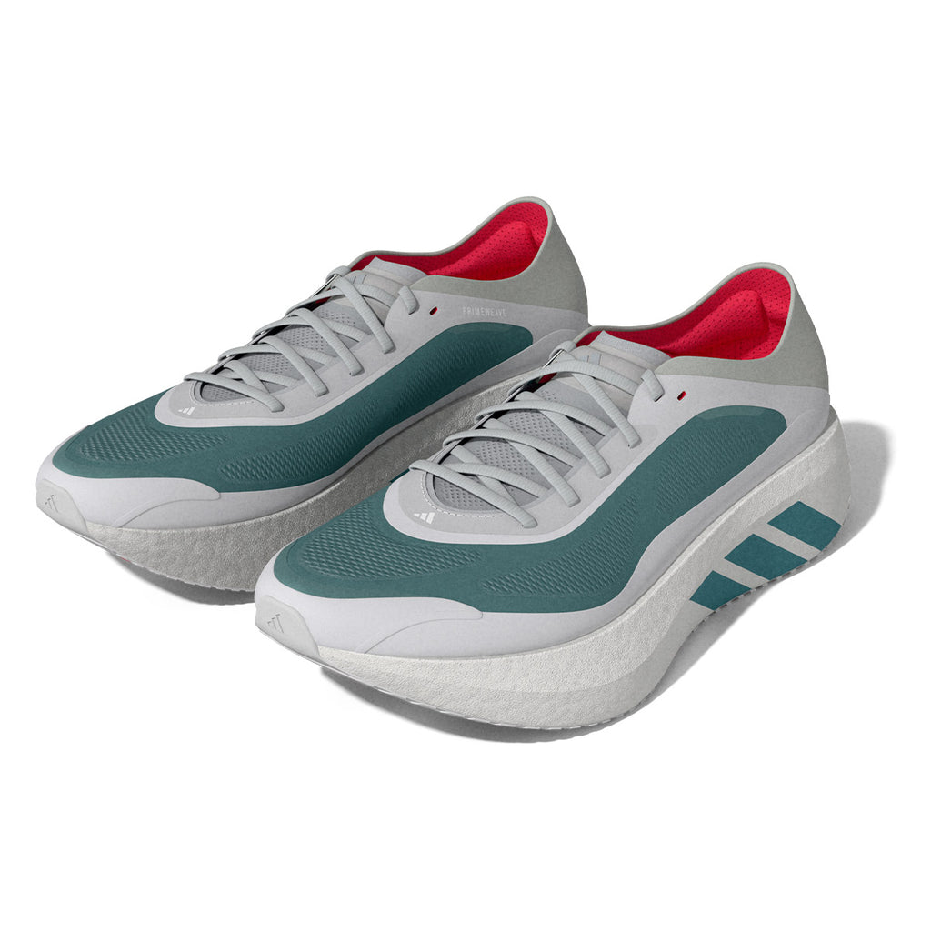 ADIDAS MEN HYPERBOOST RUN - FTWWHT/PETMET/LUCRED
