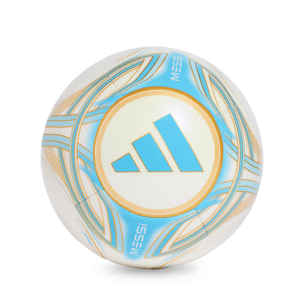 ADIDAS MESSI CLUB BALL - IVORY SEMI BLUE BURST/ICEY BLUE/GOLD MET