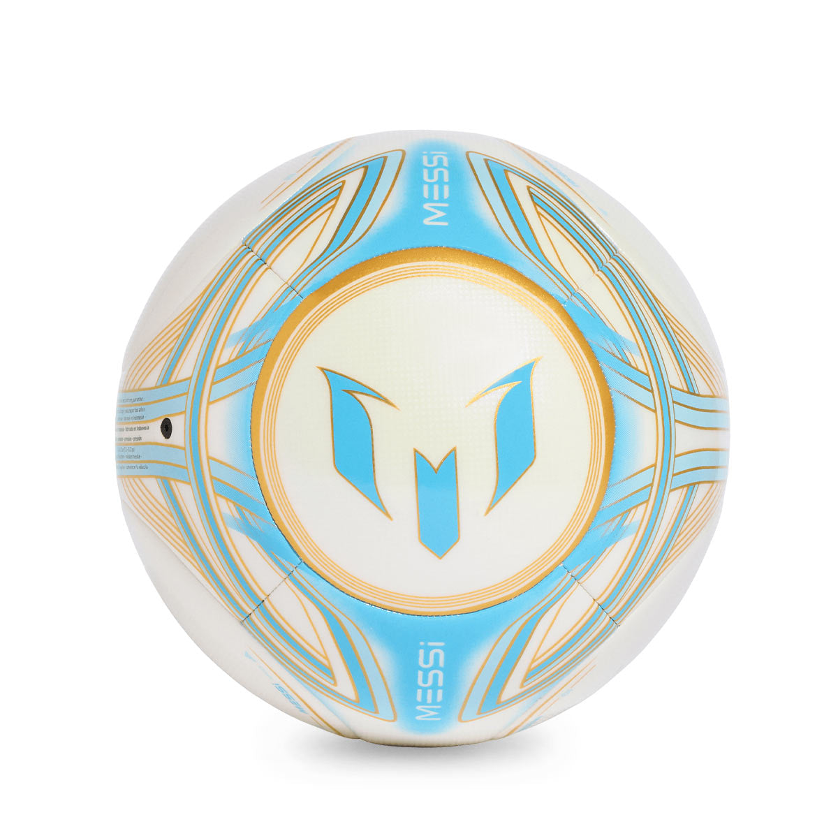 ADIDAS MESSI CLUB BALL - IVORY SEMI BLUE BURST/ICEY BLUE/GOLD MET