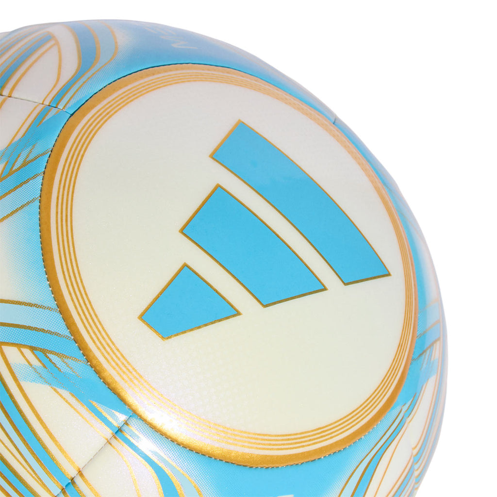 ADIDAS MESSI CLUB BALL - IVORY SEMI BLUE BURST/ICEY BLUE/GOLD MET