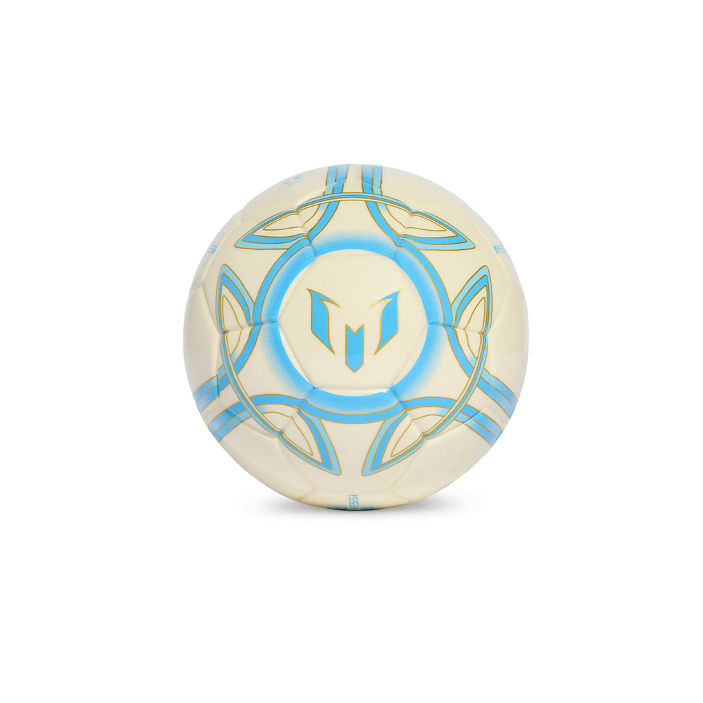 ADIDAS MESSI MINI BALL - IVORY/SEMI BLUE BURST/ICEY BLUE