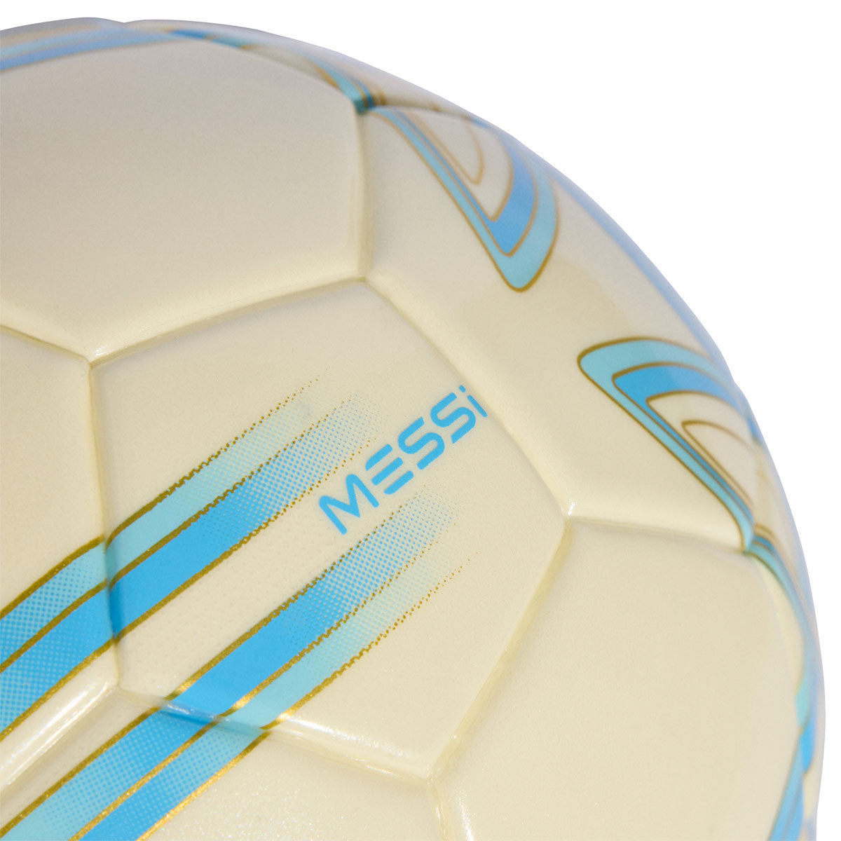 ADIDAS MESSI MINI BALL - IVORY/SEMI BLUE BURST/ICEY BLUE