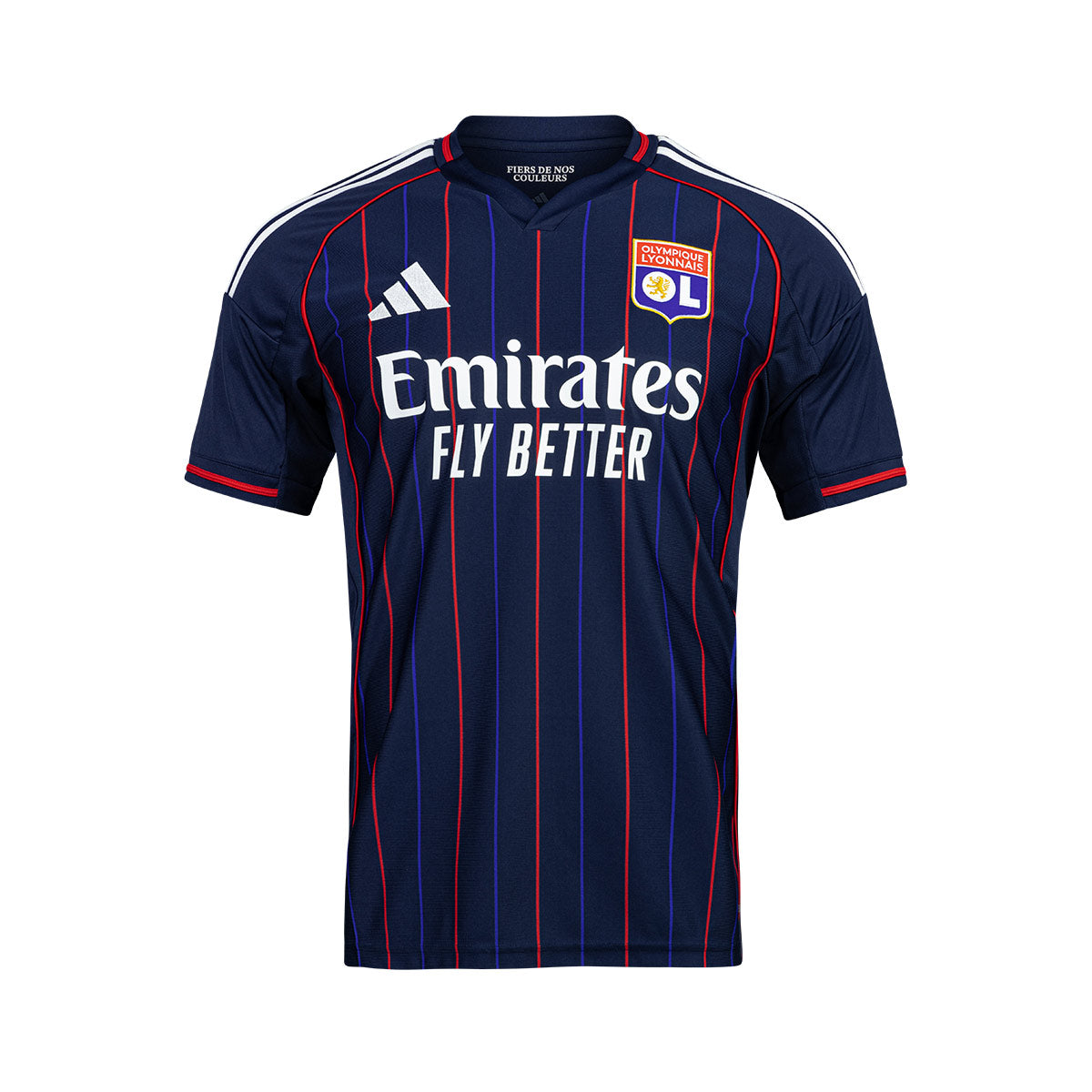 ADIDAS OLYMPIQUE LYONNAIS 2025/2026 AWAY REPLICA JERSEY - NIGHT INDIGO