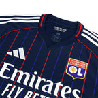 ADIDAS OLYMPIQUE LYONNAIS 2025/2026 AWAY REPLICA JERSEY - NIGHT INDIGO