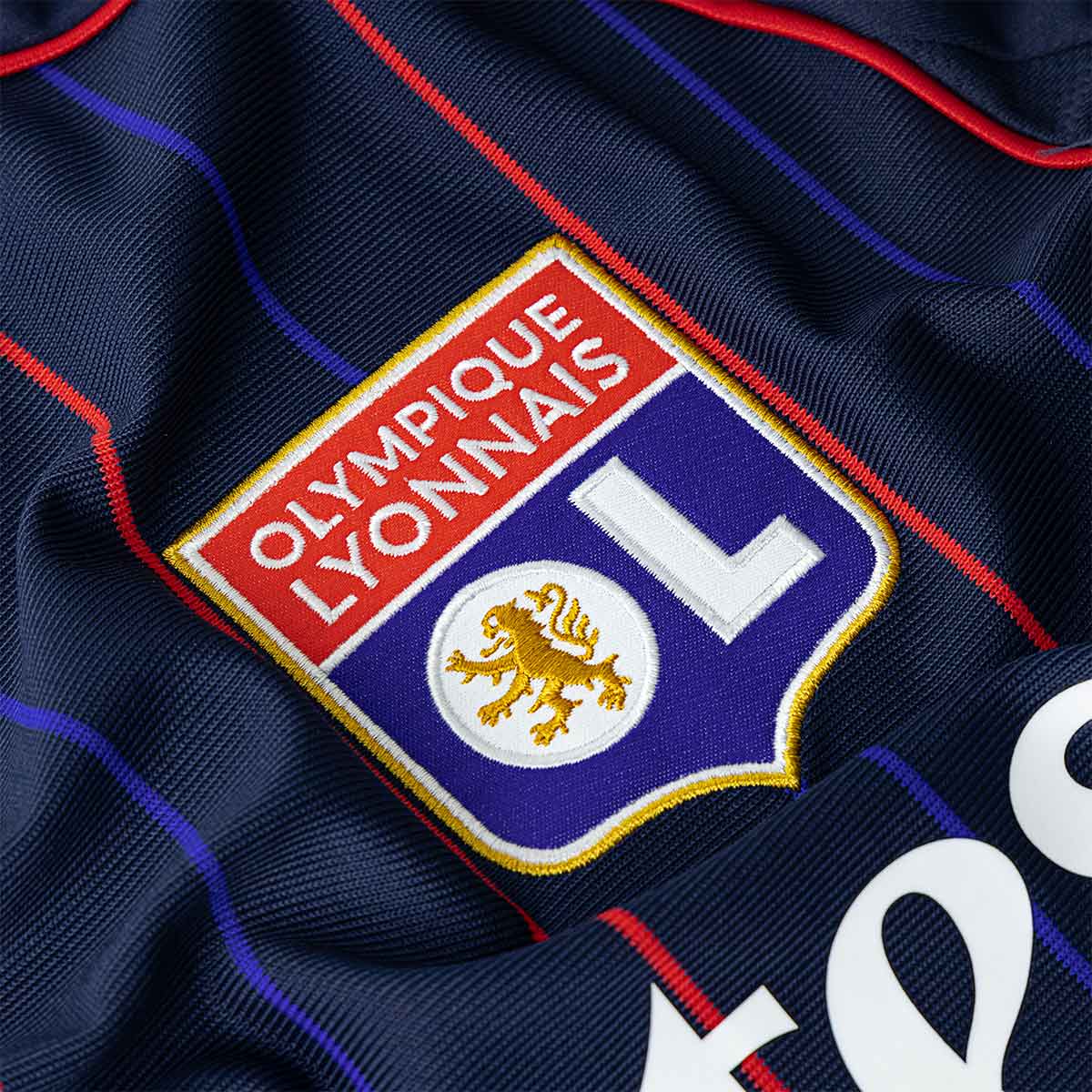 ADIDAS OLYMPIQUE LYONNAIS 2025/2026 AWAY REPLICA JERSEY - NIGHT INDIGO
