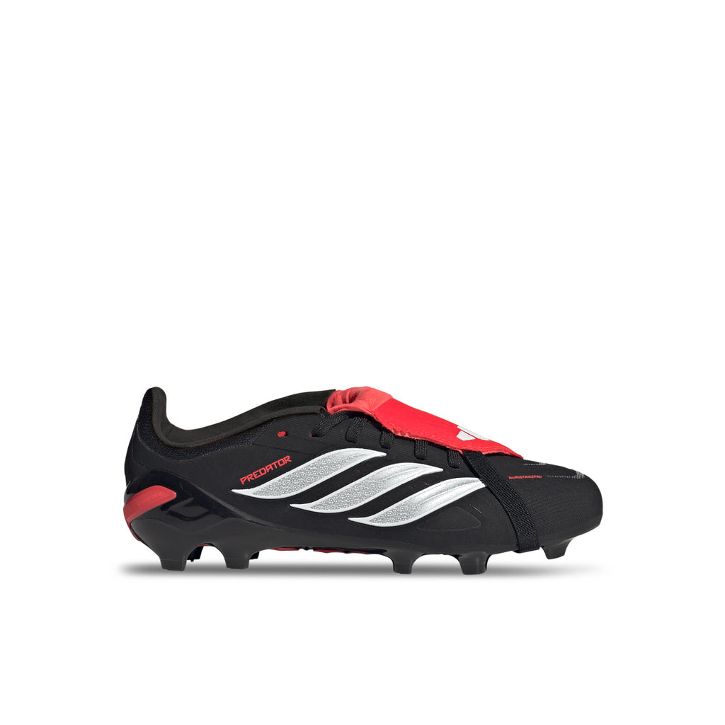 ADIDAS PREDATOR ELITE FT FG J - CORE BLACK/FTWR WHITE/LUCID RED