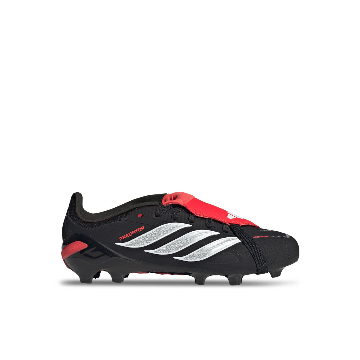 ADIDAS PREDATOR ELITE FT FG J - CORE BLACK/FTWR WHITE/LUCID RED