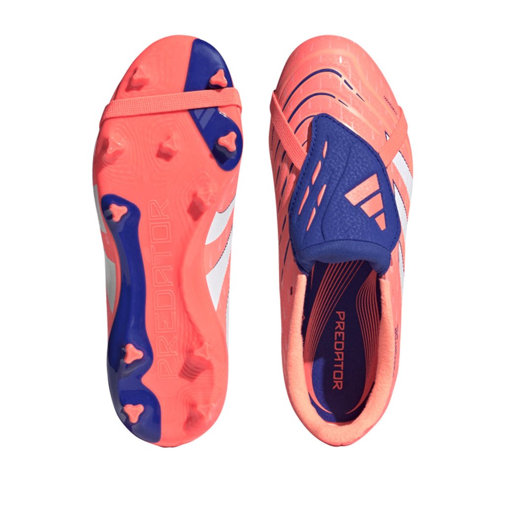 ADIDAS PREDATOR LEAGUE FT FG/MG J - SIGNAL CORAL/FTWR WHITE/BEAM ORANGE