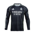 ADIDAS REAL MADRID 2025/2026 AWAY REPLICA LONG SLEEVE JERSEY - LEGEND INK