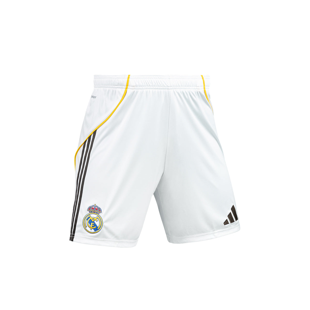 ADIDAS REAL MADRID 2025/2026 HOME SHORTS - WHITE