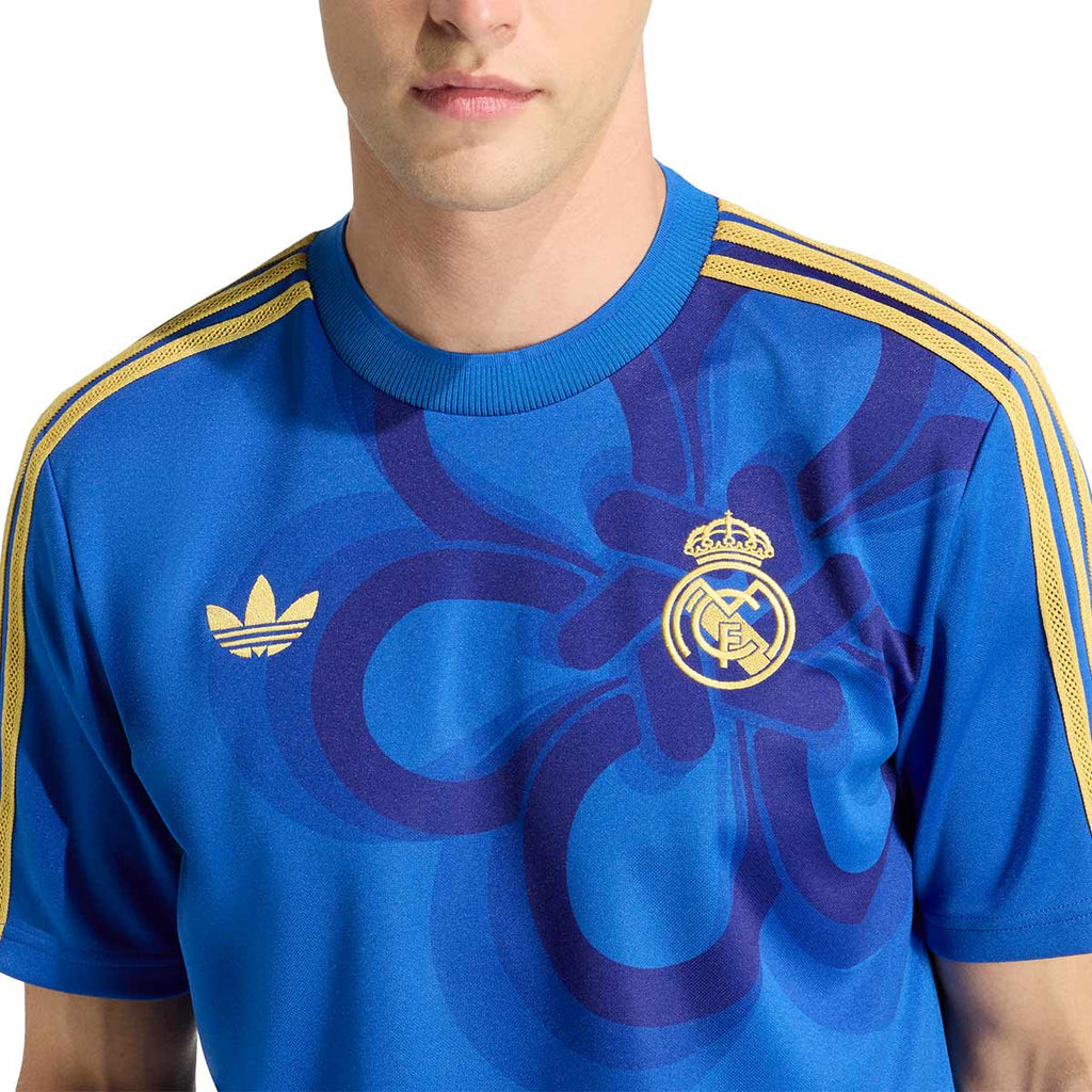 ADIDAS REAL MADRID CNY JERSEY - TEAM ROYAL BLUE