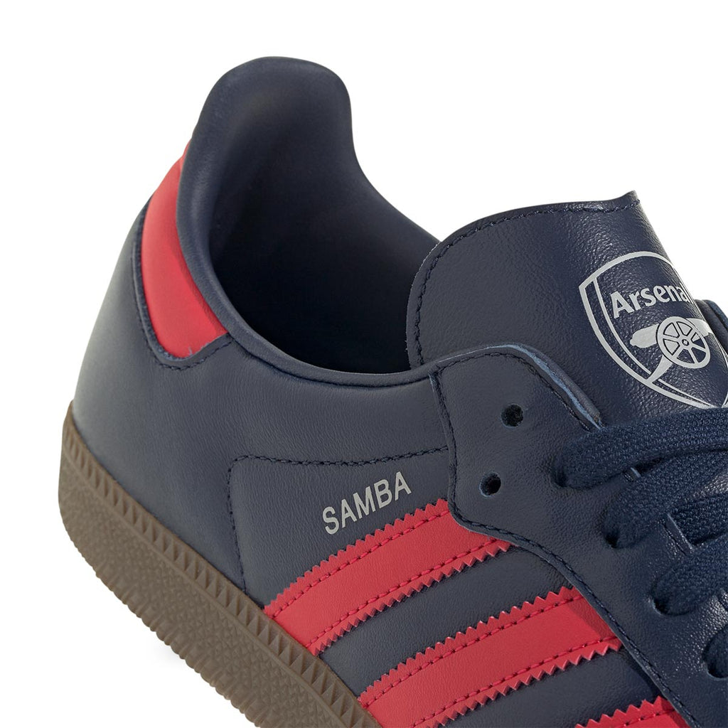 ADIDAS SAMBA ARSENAL - NIGHT INDIGO/PURE RUBY/GUM