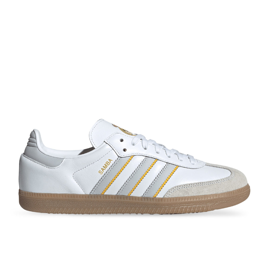 ADIDAS SAMBA REAL MADRID - FTWR WHITE/LGH SOLID GREY/GUM