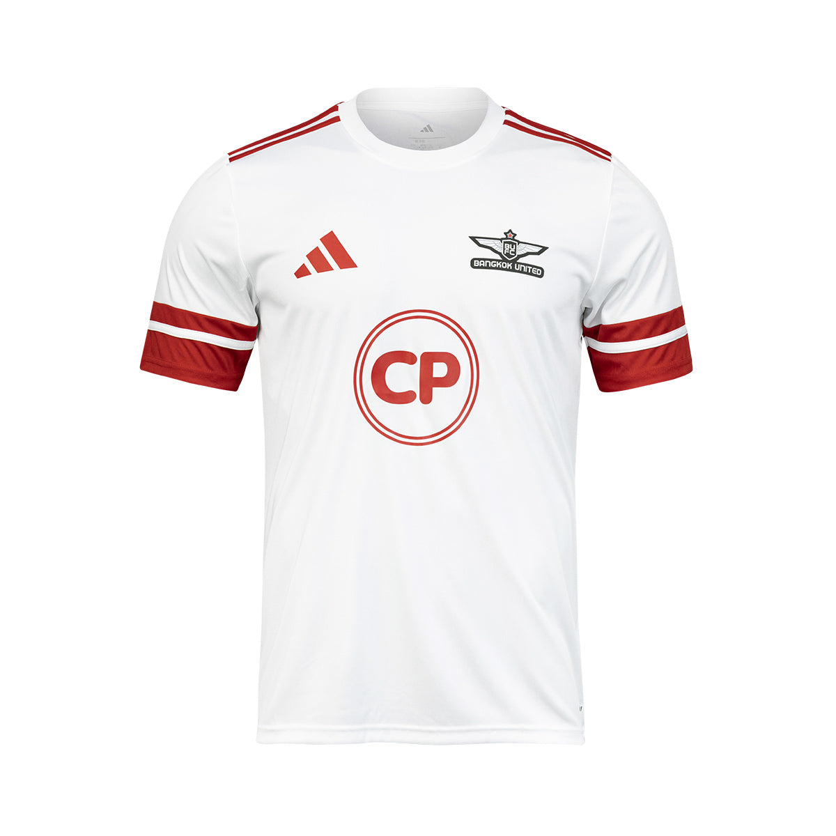 ADIDAS TRUE BANGKOK UNITED 2025/2026 ACL AWAY PLAYER JERSEY - WHITE/RED