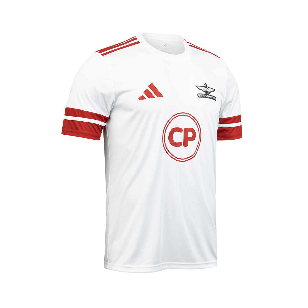 ADIDAS TRUE BANGKOK UNITED 2025/2026 ACL AWAY PLAYER JERSEY - WHITE/RED