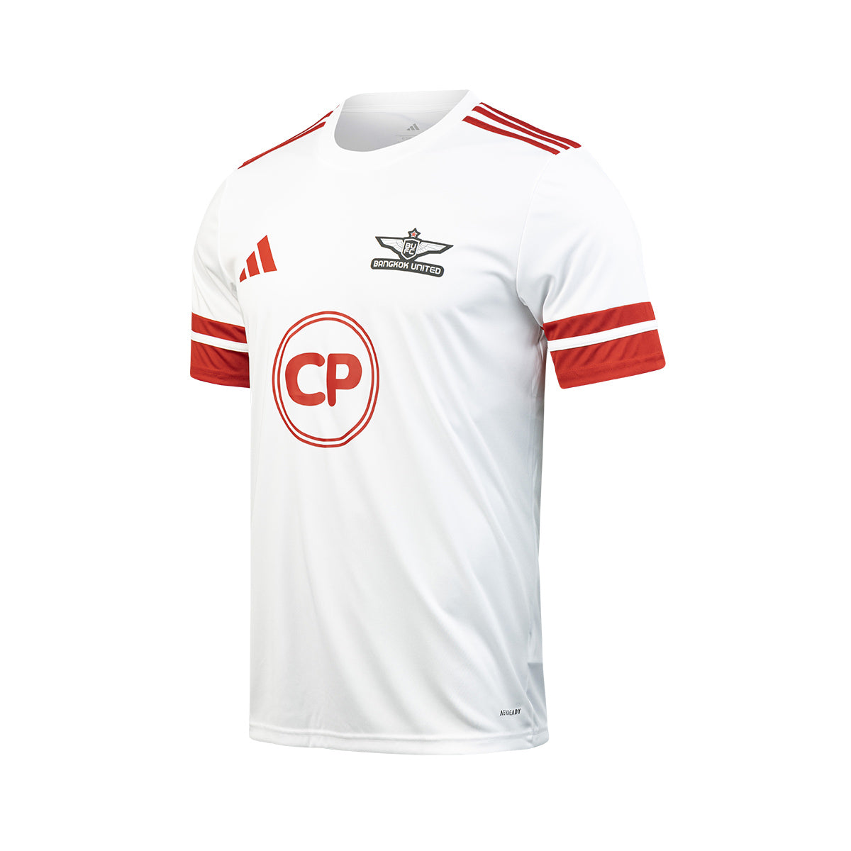 ADIDAS TRUE BANGKOK UNITED 2025/2026 ACL AWAY PLAYER JERSEY - WHITE/RED