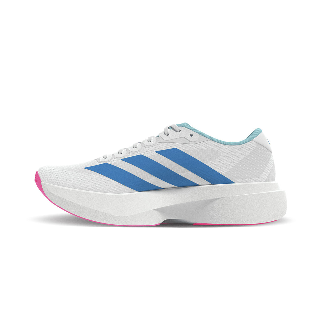 ADIDAS WOMEN ADIZERO EVO SL WOVEN - FTWWHT/LURABL/BROYAL