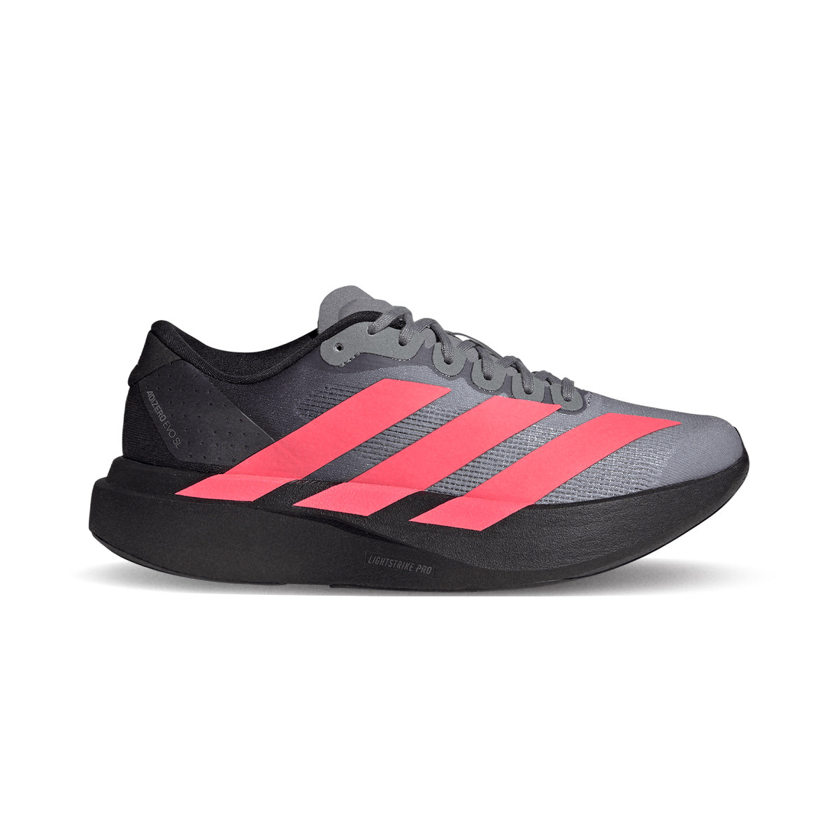 ADIDAS WOMEN ADIZERO EVO SL - CBLACK/SOLTUR/LTONIX