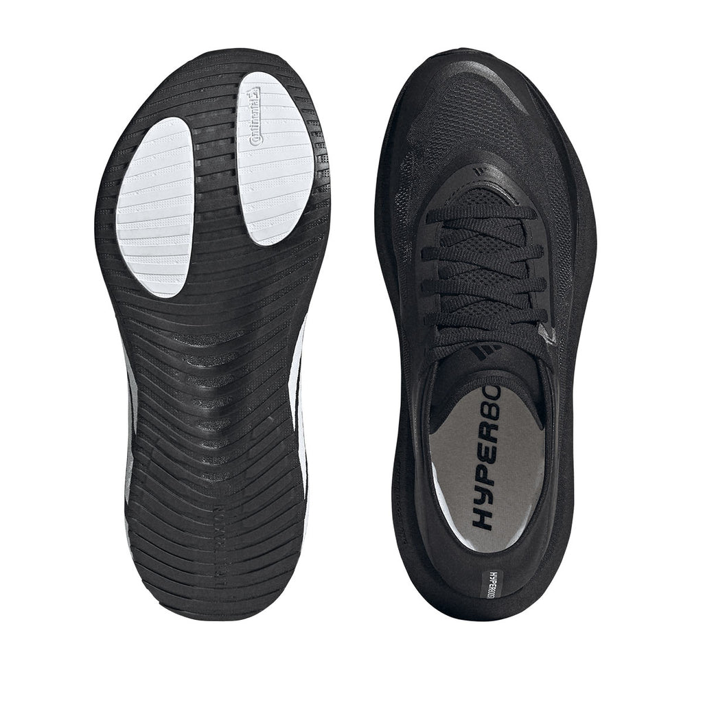 ADIDAS WOMEN HYPERBOOST RUN - CBLACK/FTWWHT/CBLACK