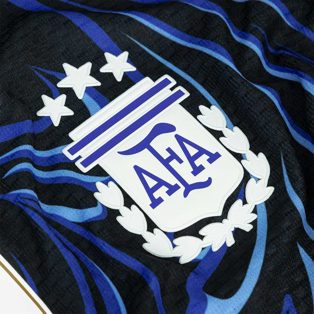 ADIDAS ARGENTINA 2026 AWAY PLAYER JERSEY - BLACK/LUCID BLUE/BLUE BURST