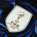 ADIDAS ARGENTINA 2026 AWAY PLAYER JERSEY - BLACK/LUCID BLUE/BLUE BURST