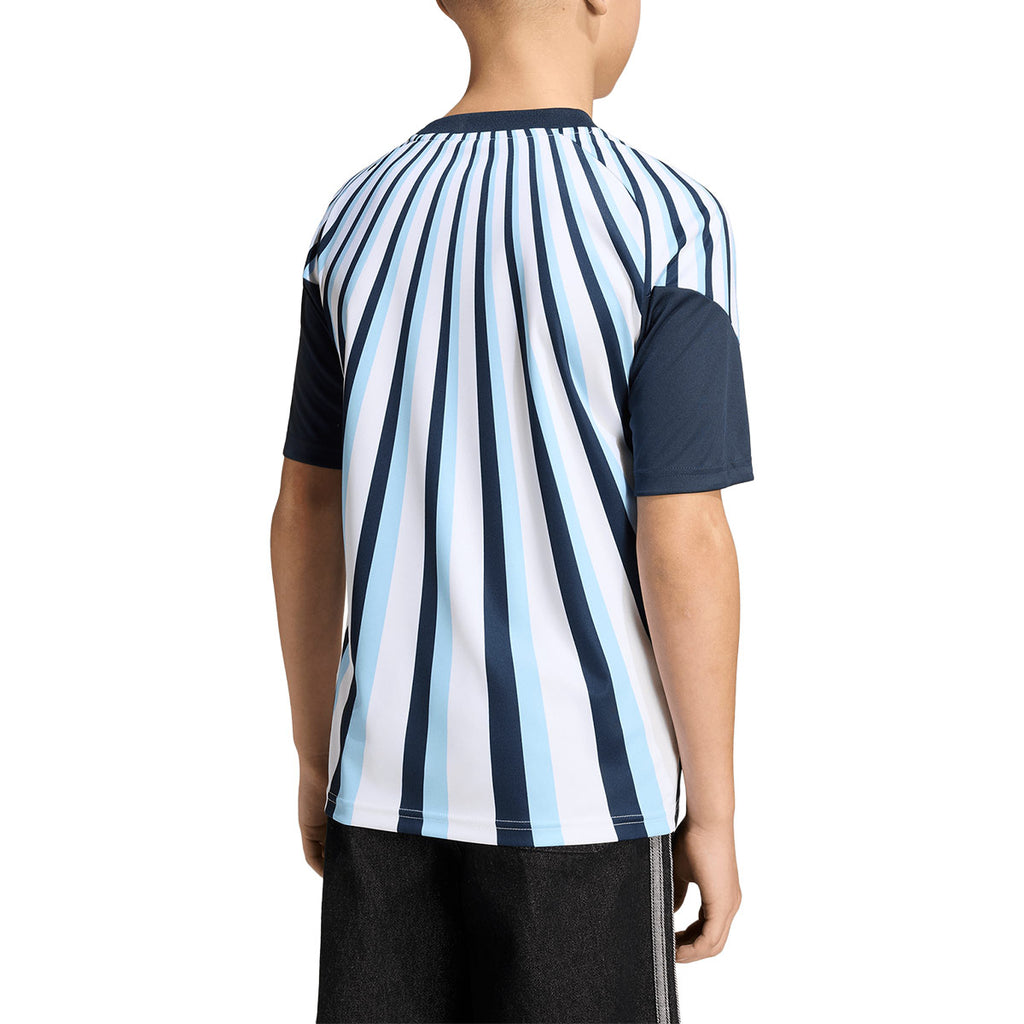 ADIDAS ARGENTINA 2026 HOME KIDS PRE SHIRT - WHITE