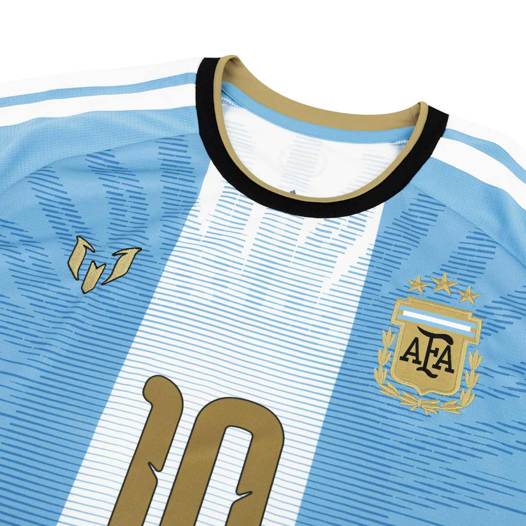 ADIDAS ARGENTINA 2026 MESSI KIDS JERSEY#10 - LIGHT BLUE