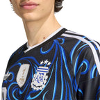ADIDAS ARGENTINA 2026 AWAY PLAYER JERSEY MESSI#10 - BLACK/LUCID BLUE/BLUE BURST