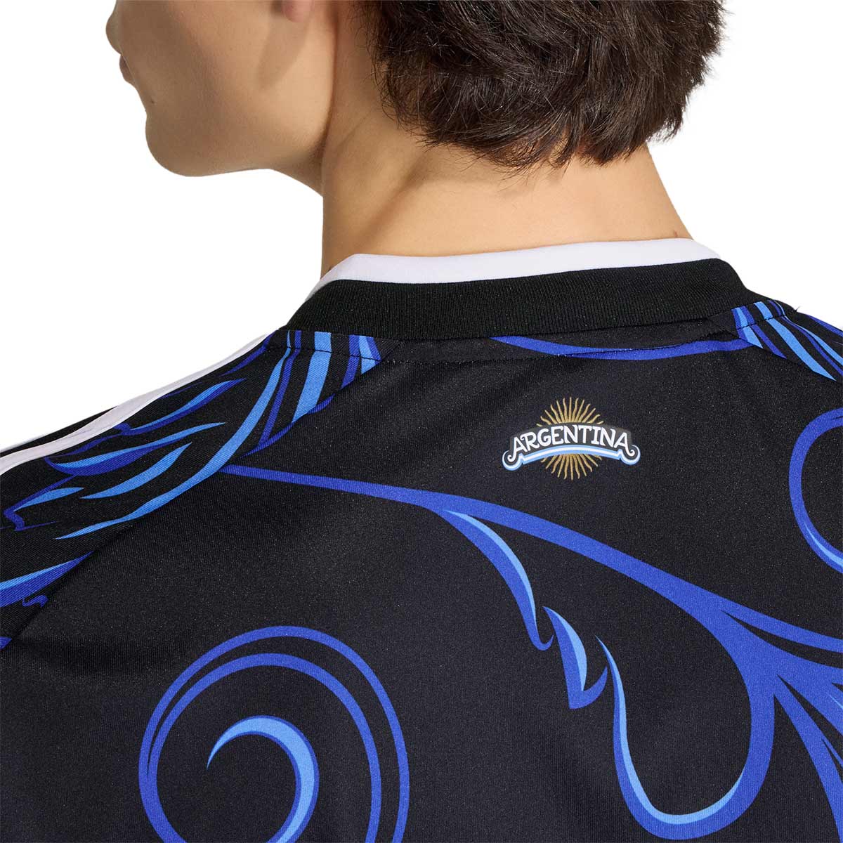 ADIDAS ARGENTINA 2026 AWAY REPLICA JERSEY - BLACK/LUCID BLUE/BLUE BURST