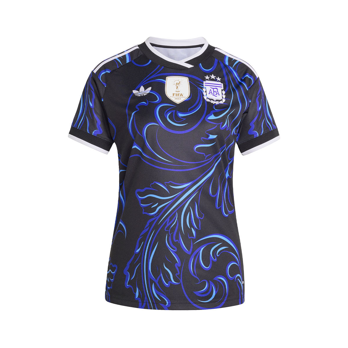 ADIDAS ARGENTINA 2026 AWAY REPLICA WOMEN JERSEY - BLACK/LUCID BLUE/BLUE BURST