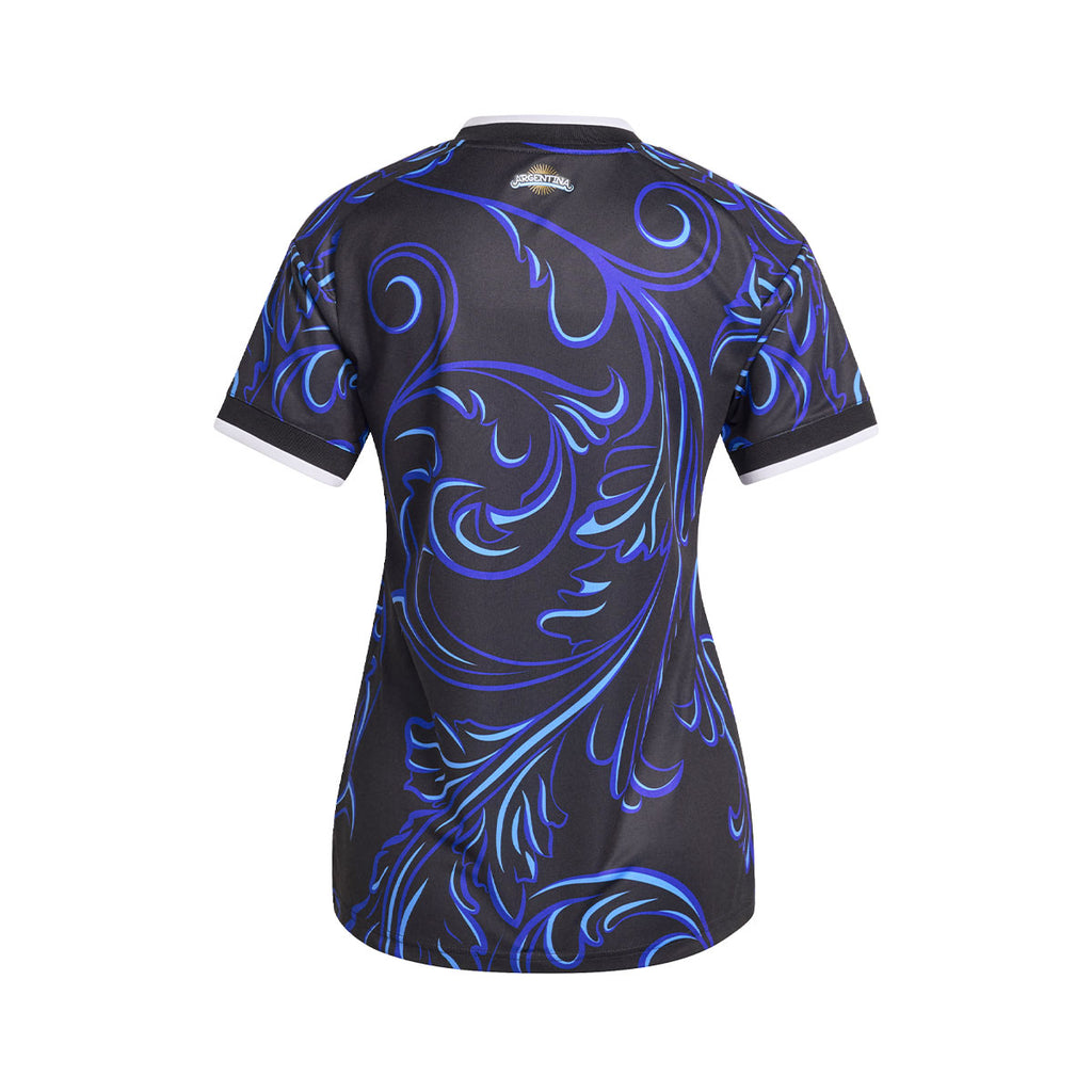 ADIDAS ARGENTINA 2026 AWAY REPLICA WOMEN JERSEY - BLACK/LUCID BLUE/BLUE BURST