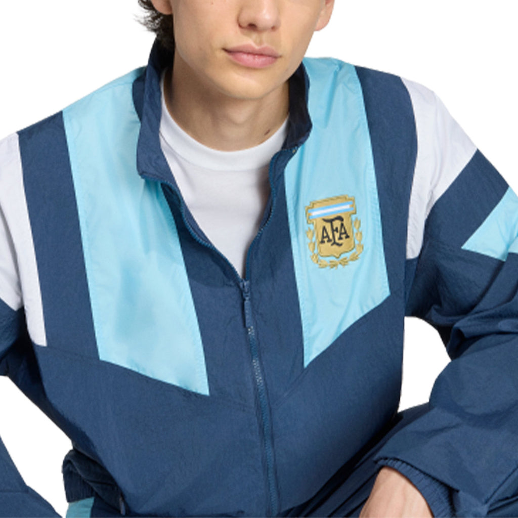 ADIDAS ARGENTINA EQT TRACK TOP - CREW NAVY