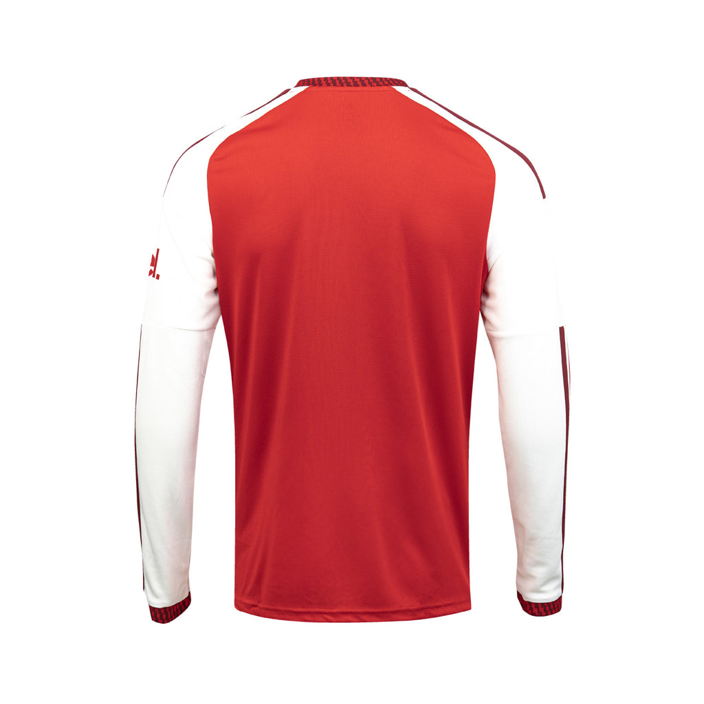 ADIDAS ARSENAL 2026/2027 HOME REPLICA LONG SLEEVE JERSEY - BETTER SCARLET