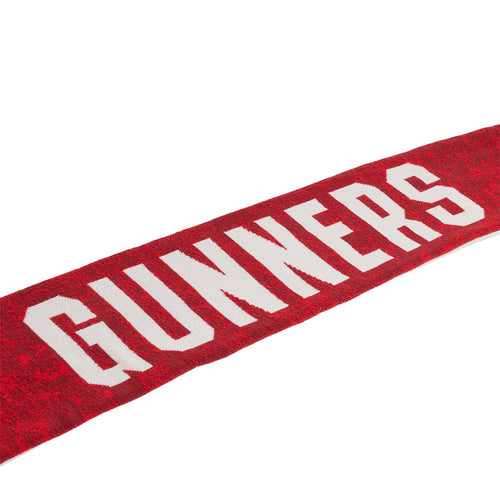 ADIDAS ARSENAL 2026/2027 SCARF - WHITE/BETTER SCARLET/TEAM COLL BURGUNDY