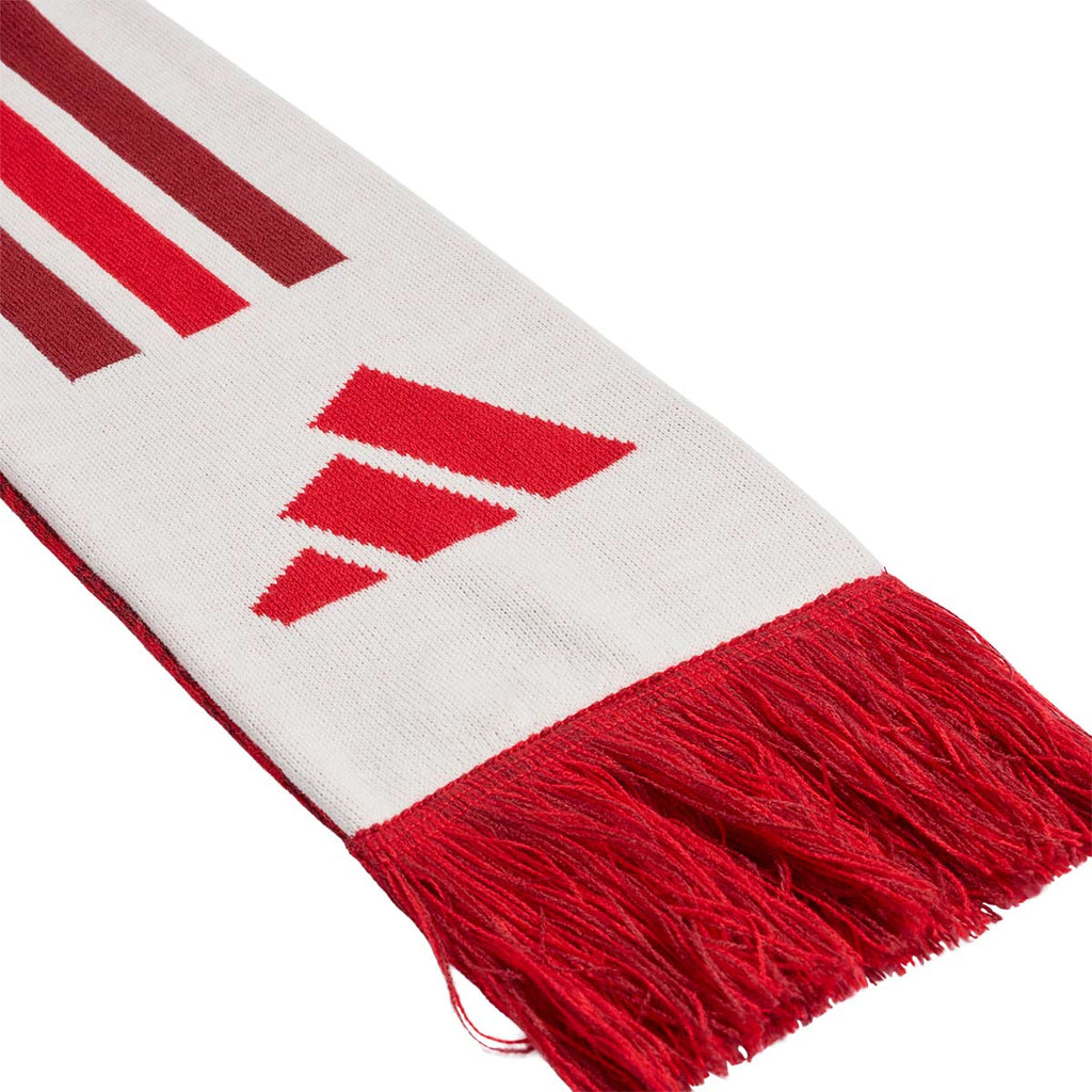 ADIDAS ARSENAL 2026/2027 SCARF - WHITE/BETTER SCARLET/TEAM COLL BURGUNDY