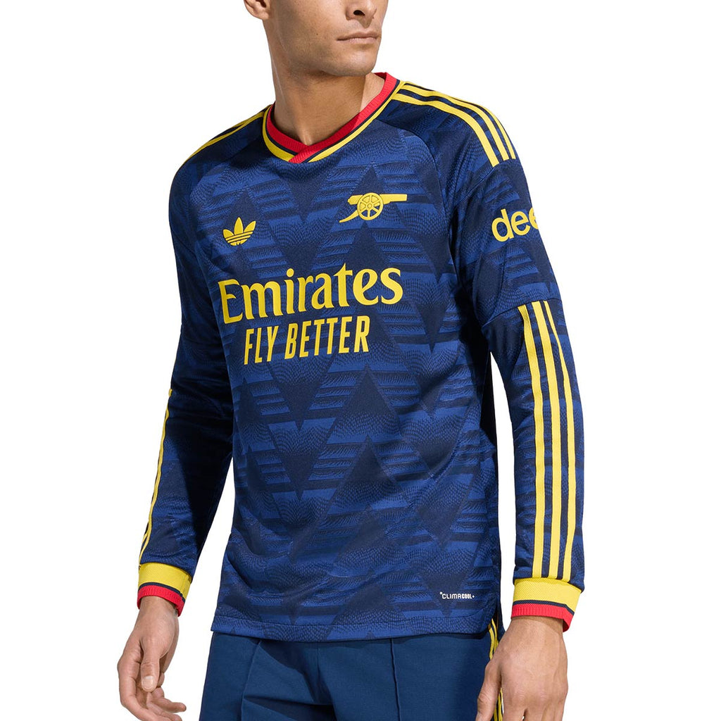 ADIDAS ARSENAL 2026/2027 AWAY PLAYER LONG SLEEVE JERSEY - COLLEGIATE NAVY