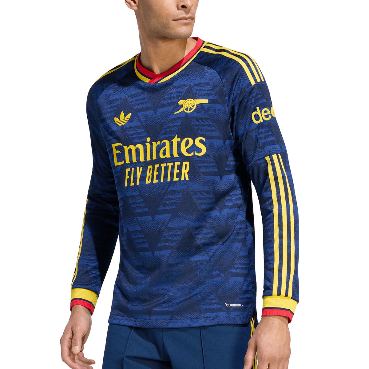 ADIDAS ARSENAL 2026/2027 AWAY PLAYER LONG SLEEVE JERSEY - COLLEGIATE NAVY