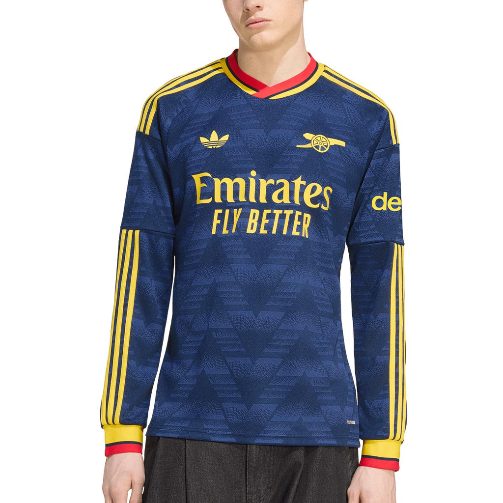 ADIDAS ARSENAL 2026/2027 AWAY REPLICA LONG SLEEVE JERSEY - COLLEGIATE NAVY