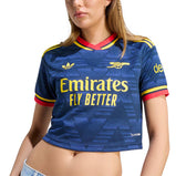 ADIDAS ARSENAL 2026/2027 AWAY REPLICA WOMEN CROP JERSEY - COLLEGIATE NAVY