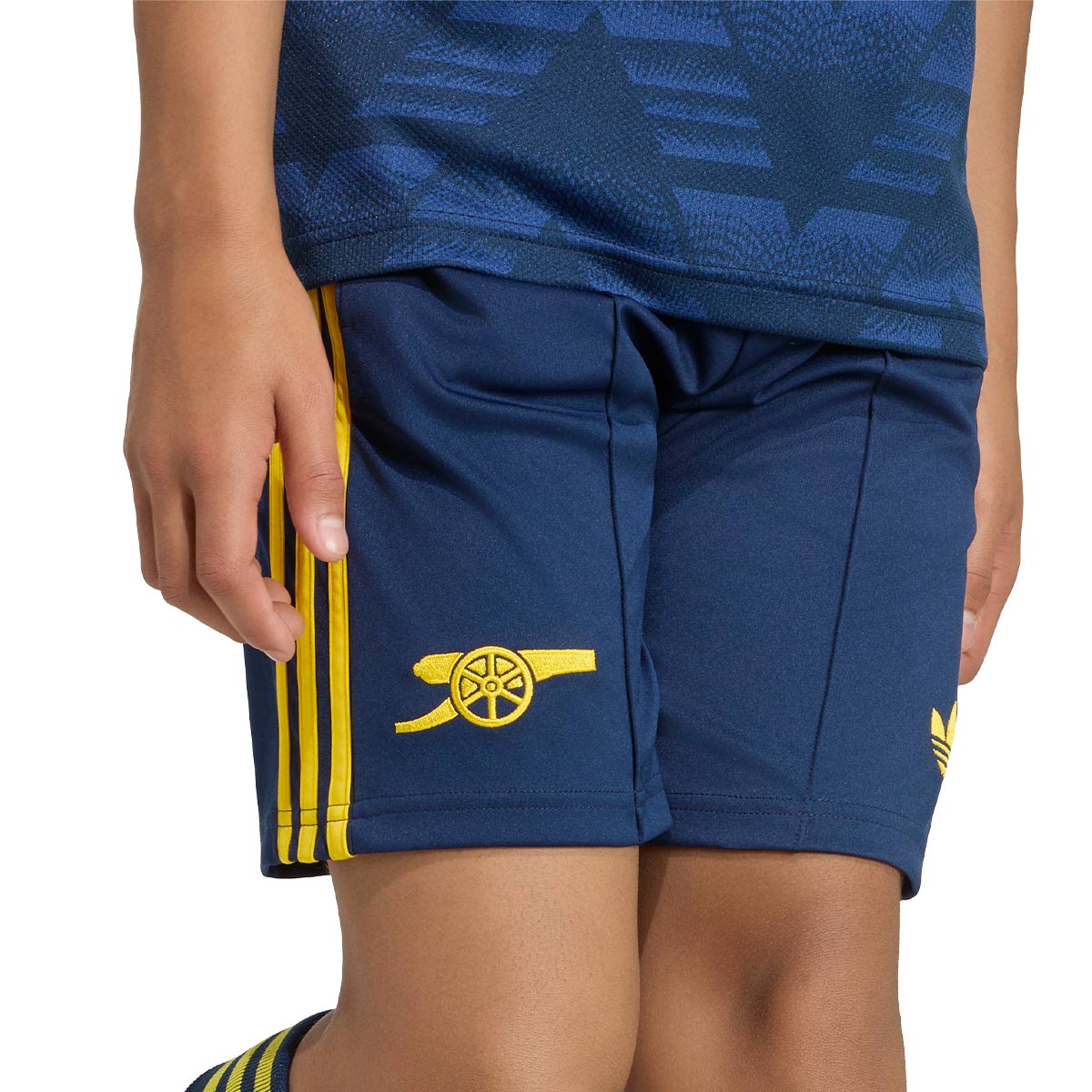 ADIDAS ARSENAL 2026/2027 AWAY KIDS SHORTS - COLLEGIATE NAVY