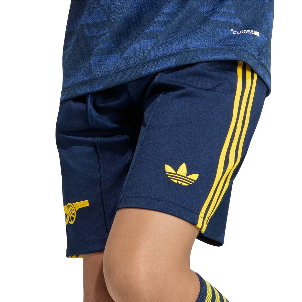 ADIDAS ARSENAL 2026/2027 AWAY KIDS SHORTS - COLLEGIATE NAVY
