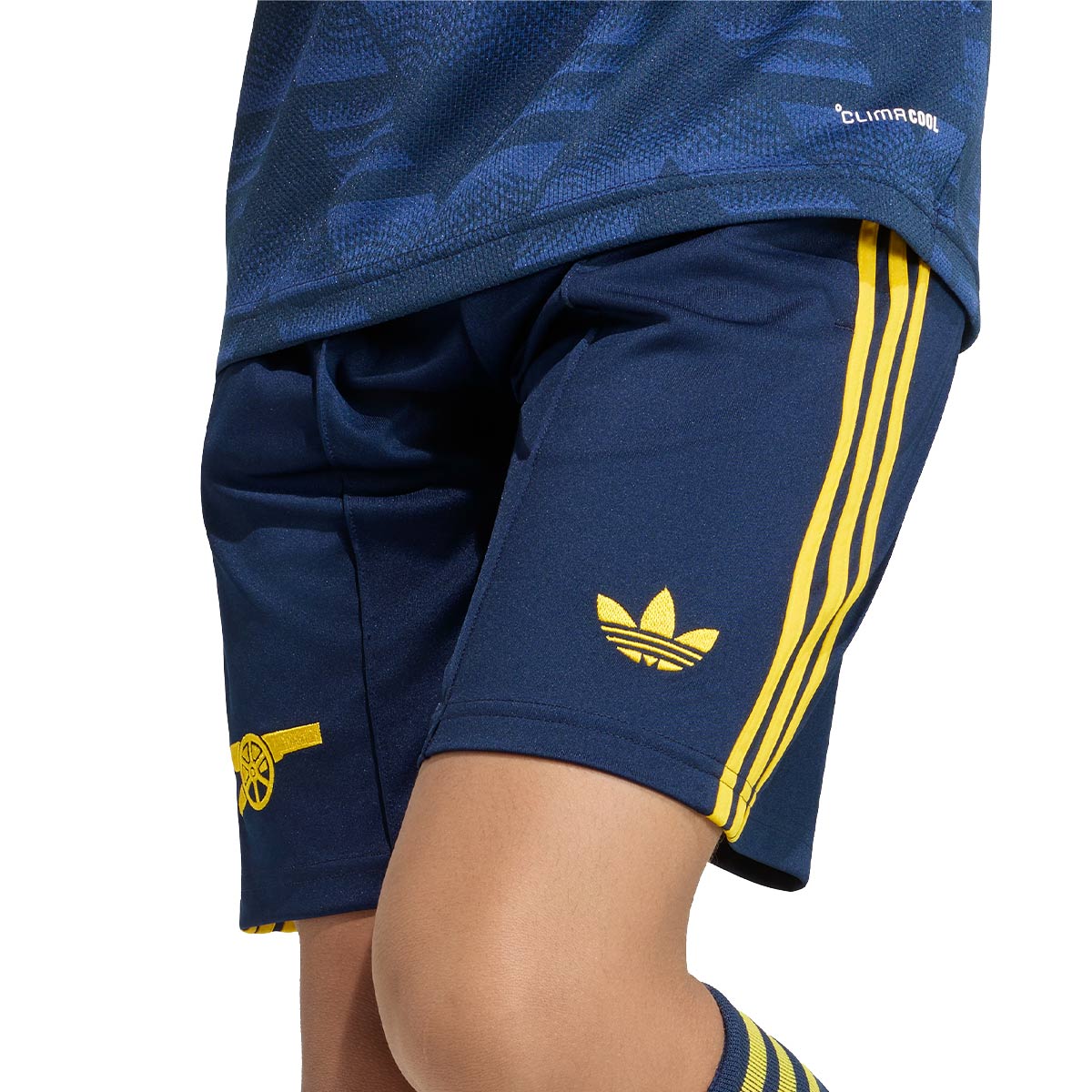 ADIDAS ARSENAL 2026/2027 AWAY KIDS SHORTS - COLLEGIATE NAVY