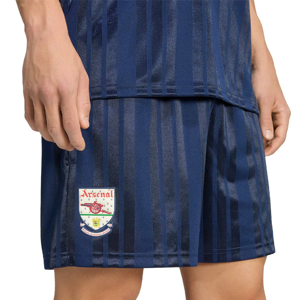 ADIDAS ARSENAL EQT SHORTS - COLLEGIATE NAVY