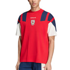 ADIDAS ARSENAL EQT TEE - BETTER SCARLET/OFF WHITE