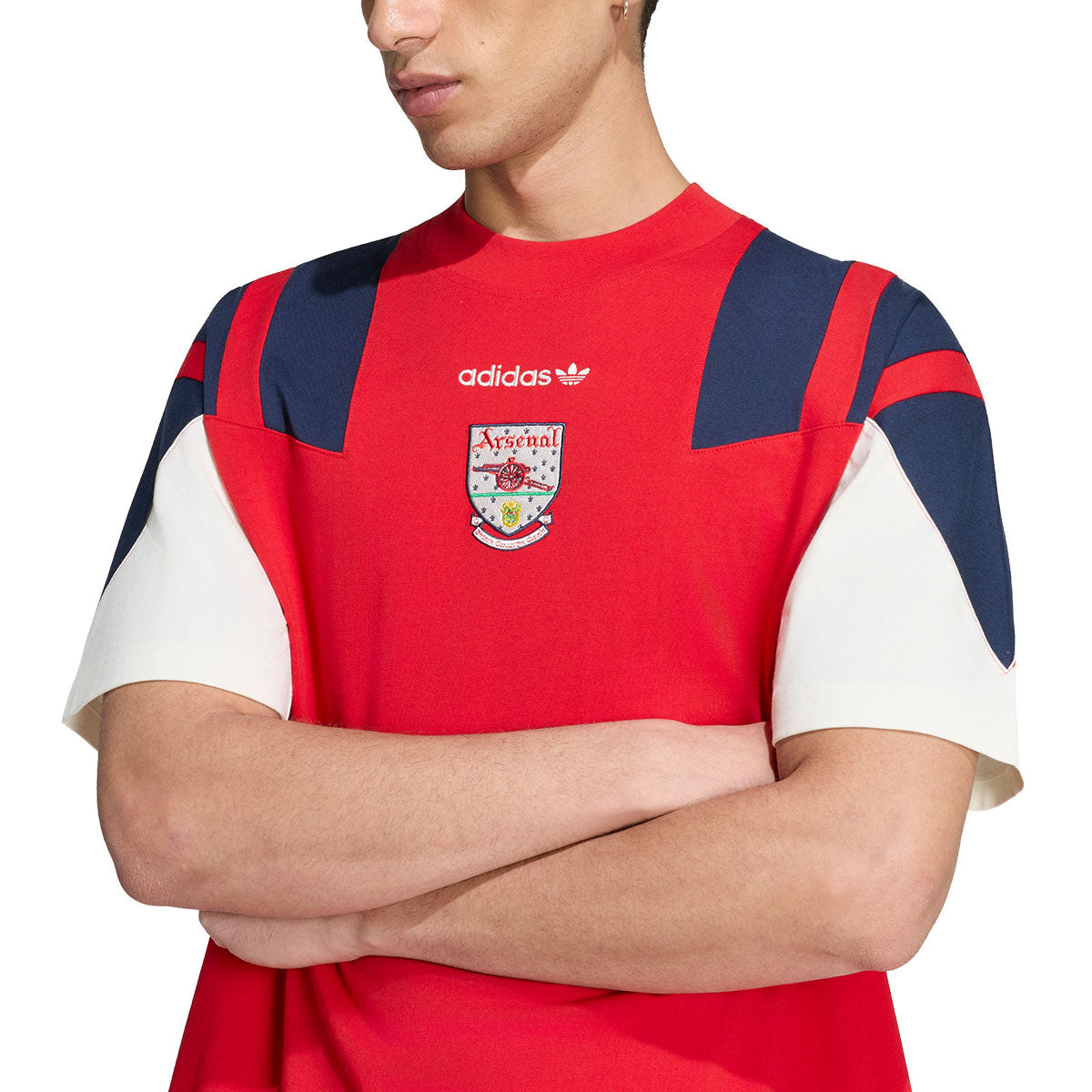 ADIDAS ARSENAL EQT TEE - BETTER SCARLET/OFF WHITE