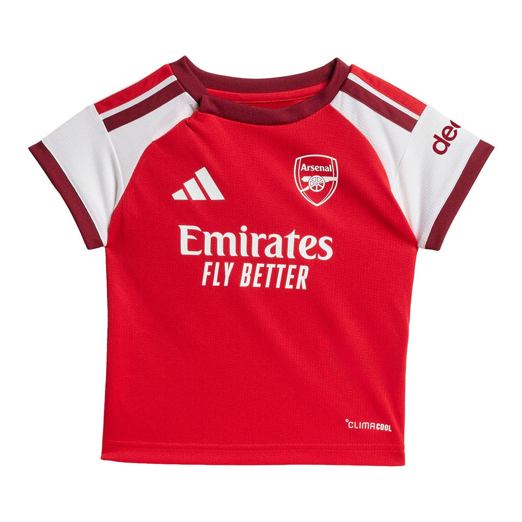 ADIDAS ARSENAL 2026/2027 HOME BABY JERSEY - BETTER SCARLET