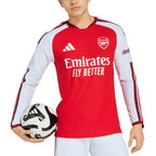 ADIDAS ARSENAL 2026/2027 HOME PLAYER LONG SLEEVE JERSEY - BETTER SCARLET