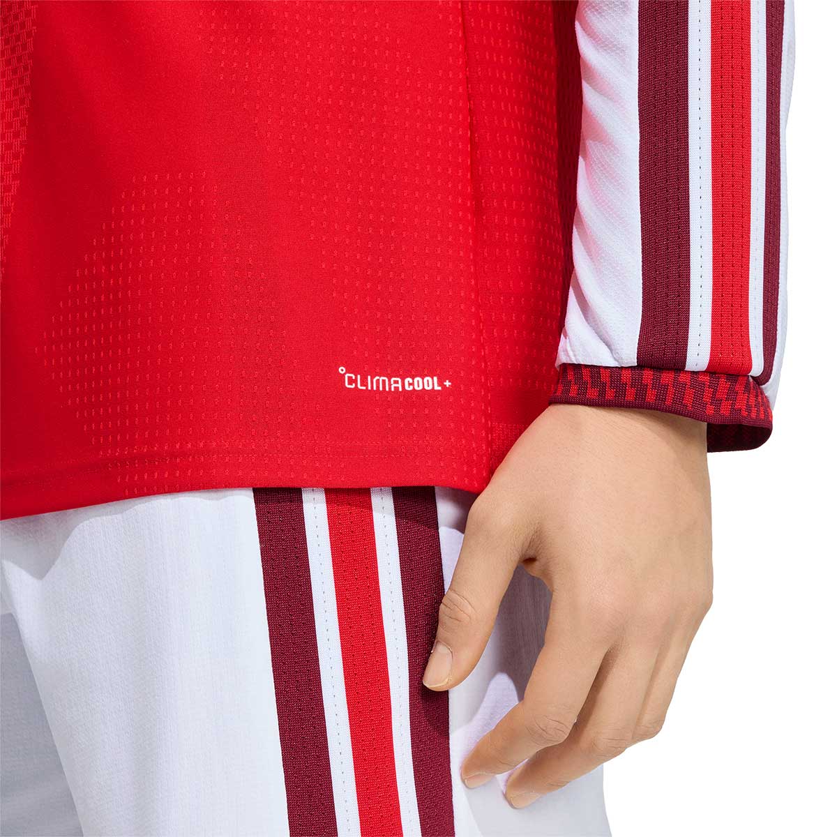 ADIDAS ARSENAL 2026/2027 HOME PLAYER LONG SLEEVE JERSEY - BETTER SCARLET